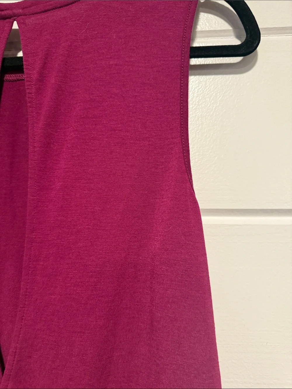 Athleta Deep Magenta Sleeveless Workout Tank.  Size - medium